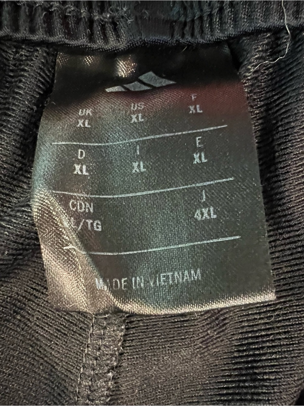 adidas Black Joggers with White Three-Stripe Side - Picture 4 of 9